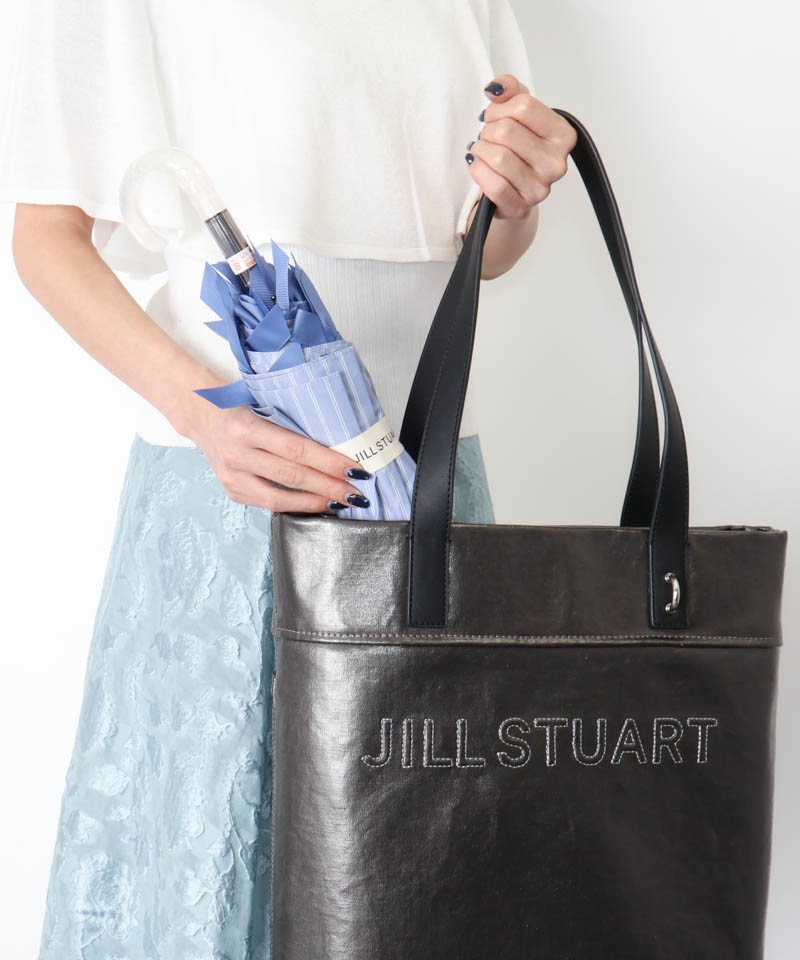 【 JILL STUART（ジル スチュアート）】・WEB限定・　リボン付き晴雨兼用パラソル(折りたたみ)
