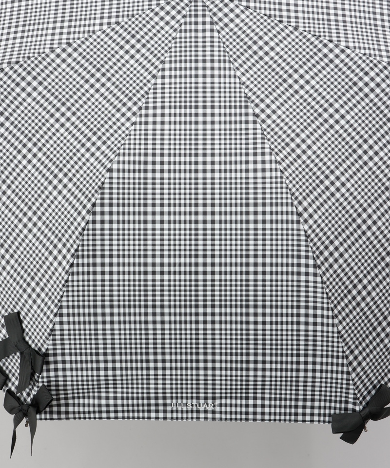【 JILL STUART（ジル スチュアート）】・WEB限定・　リボン付き晴雨兼用パラソル(折りたたみ)