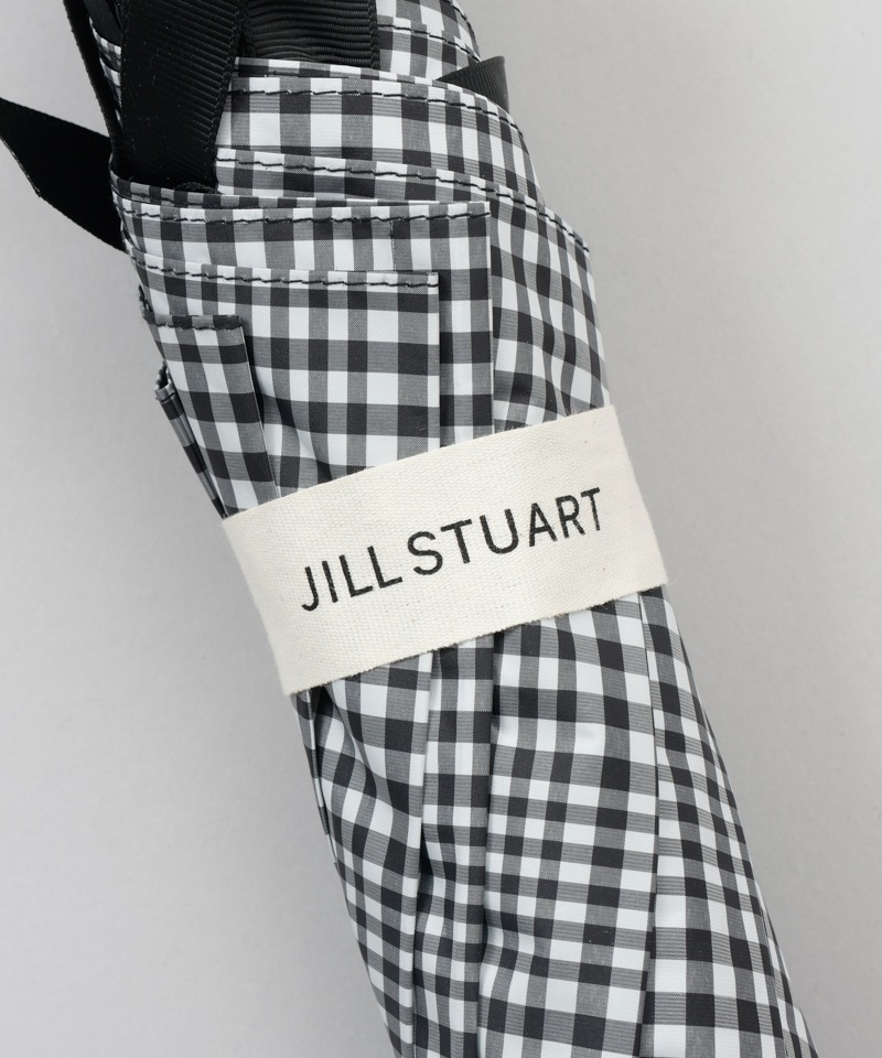 【 JILL STUART（ジル スチュアート）】・WEB限定・　リボン付き晴雨兼用パラソル(折りたたみ)