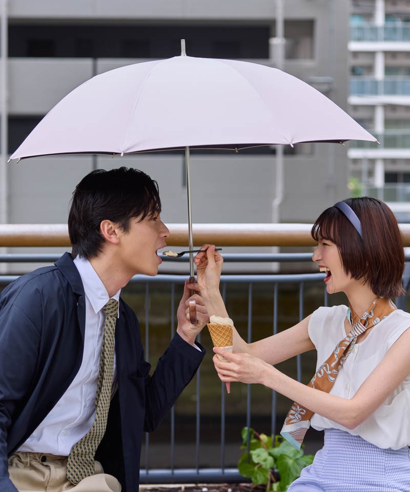 【WEB限定】サマーシールド 晴雨兼用傘（長傘）（ジェラートカラーコレクション） 