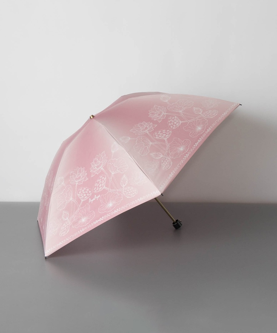 【 AyaAya（アヤアヤ）】 晴雨兼用UVパラソル傘（折り畳みミニ傘）