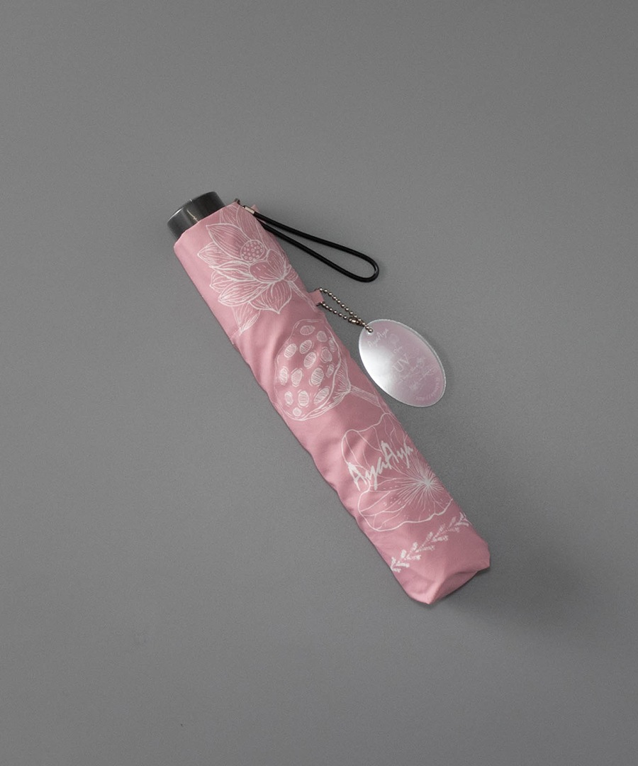 【 AyaAya（アヤアヤ）】 晴雨兼用UVパラソル傘（折り畳みミニ傘）