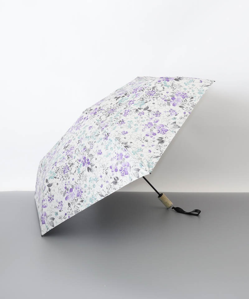1254 ジルスチュアート 晴雨兼用 傘 ボタニカル フラワー 極美品 JILL STUART(ジル スチュアート)】ヴィンテージフラワー