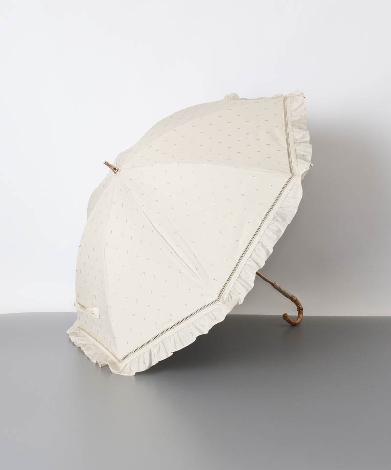 JILL STUART（ジル スチュアート）】ラメドットカットジャカードフリル