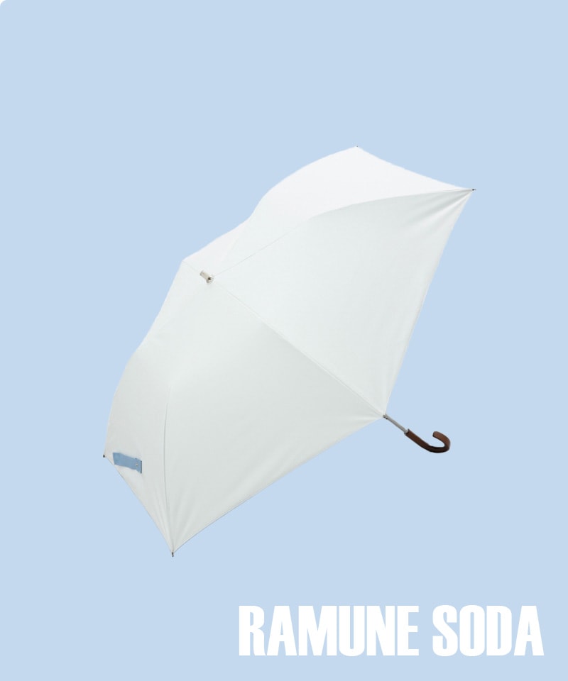 【WEB限定】 サマーシールド 晴雨兼用傘（折りたたみ・トップフラット）（ジェラートカラーコレクション）＜4月下旬より順次発送中＞