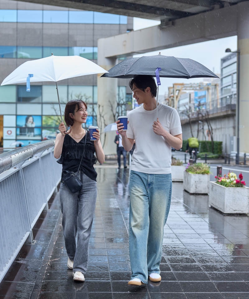 【WEB限定】 サマーシールド 晴雨兼用傘（折りたたみ・トップフラット）（ジェラートカラーコレクション）＜4月下旬より順次発送中＞