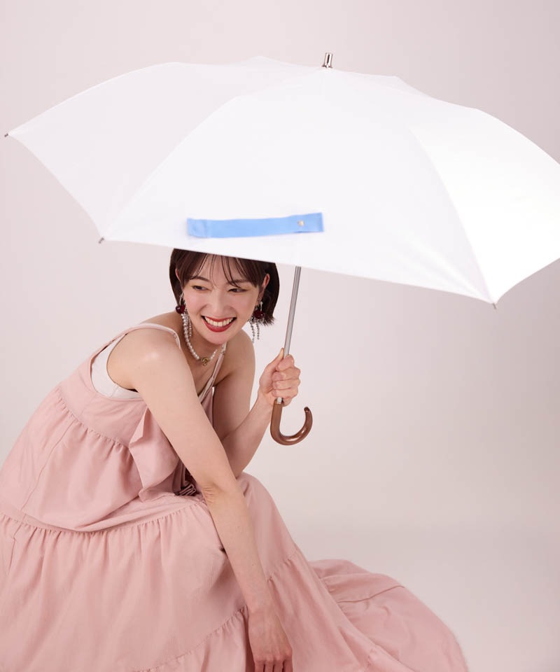 【WEB限定】 サマーシールド 晴雨兼用傘（折りたたみ・トップフラット）（ジェラートカラーコレクション）