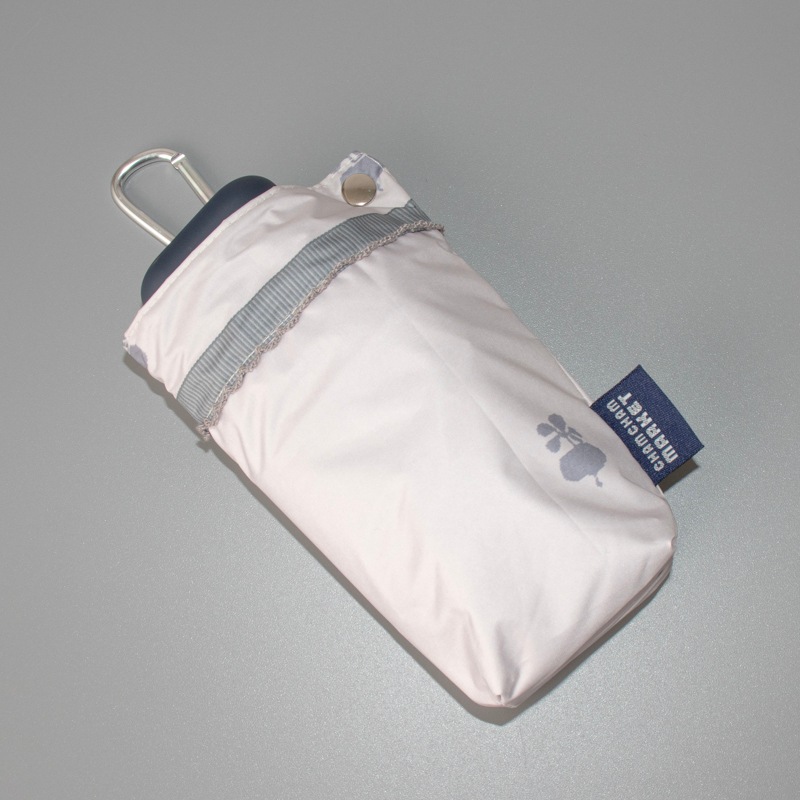 【 CHAMCHAM MARKET（チャムチャムマーケット）】 晴雨兼用傘（折りたたみ・ミニ）