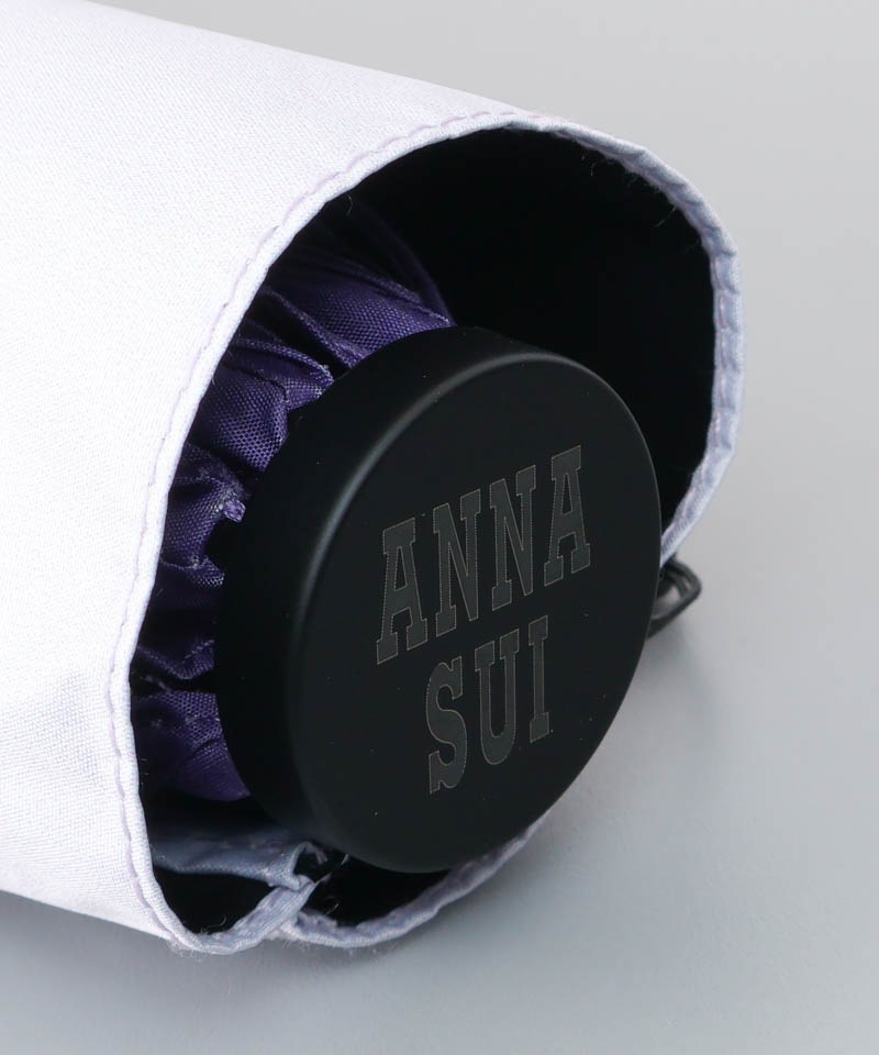 【 ANNA SUI（アナ スイ）】マイメロディ&クロミ 晴雨兼用傘（折りたたみ傘）シルエット