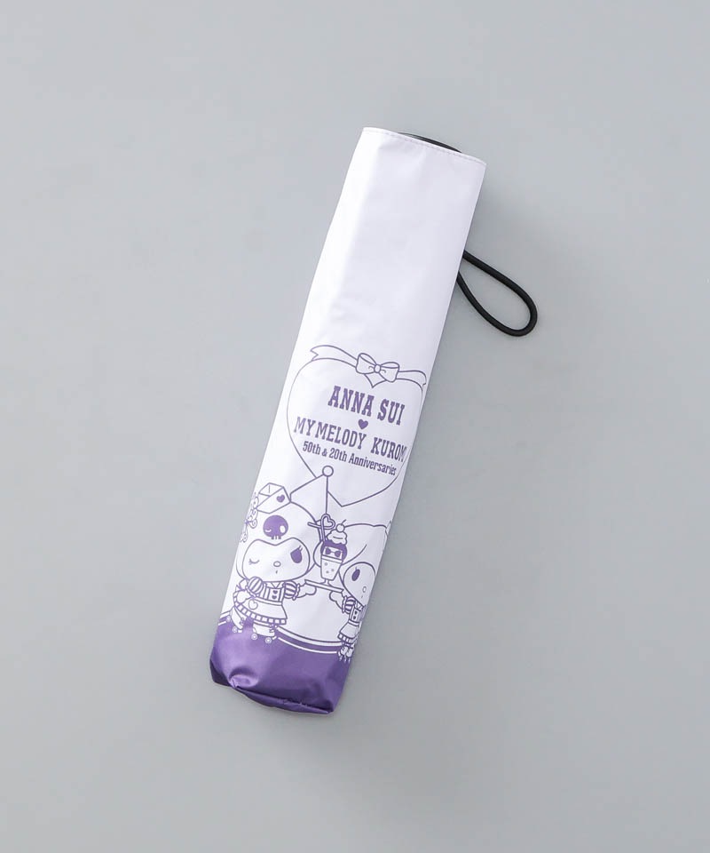 アナ・スイ日傘 ANNA SUI （アナスイ） 豪華レース風刺しゅう 晴雨兼用パラソル（ミニ