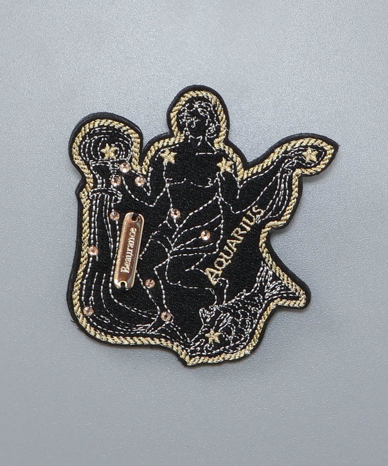 otona MUSE 12月号掲載【 Beaurance （ビューランス）】星座刺しゅうブローチ