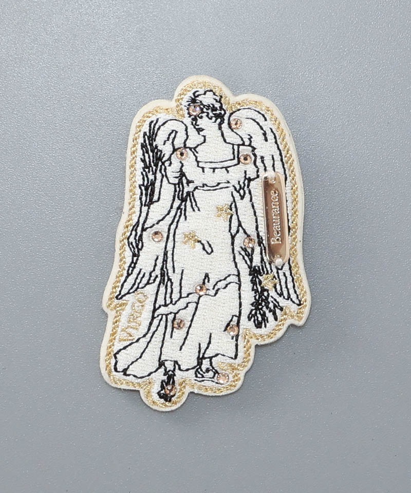 otona MUSE 12月号掲載【 Beaurance （ビューランス）】星座刺しゅうブローチ