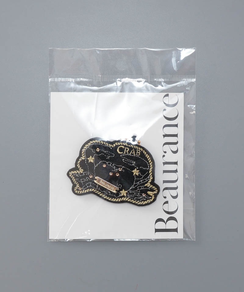 otona MUSE 12月号掲載【 Beaurance （ビューランス）】星座刺しゅうブローチ