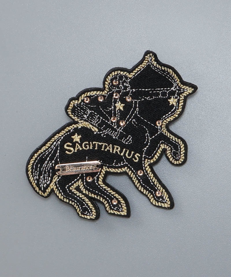 otona MUSE 12月号掲載【 Beaurance （ビューランス）】星座刺しゅうブローチ
