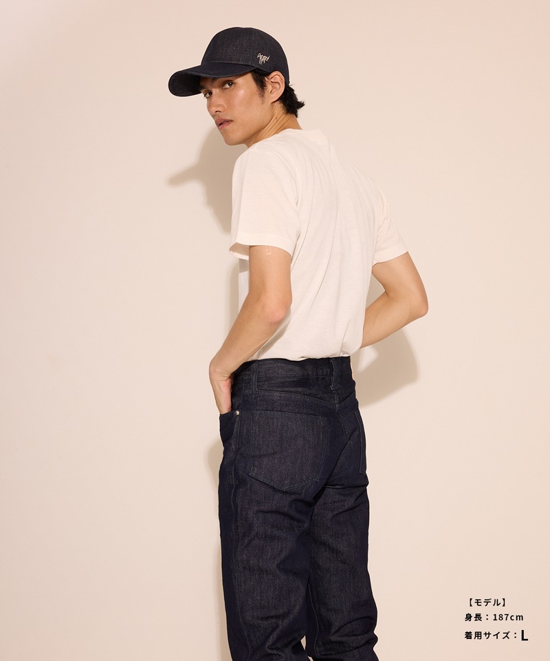【 momiji × Tokio hat × SHIMA DENIM WORKS 】 Denim Cap