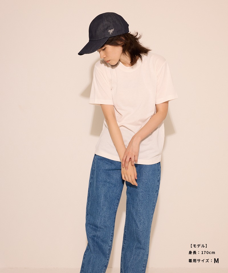 【 momiji × Tokio hat × SHIMA DENIM WORKS 】 Denim Cap