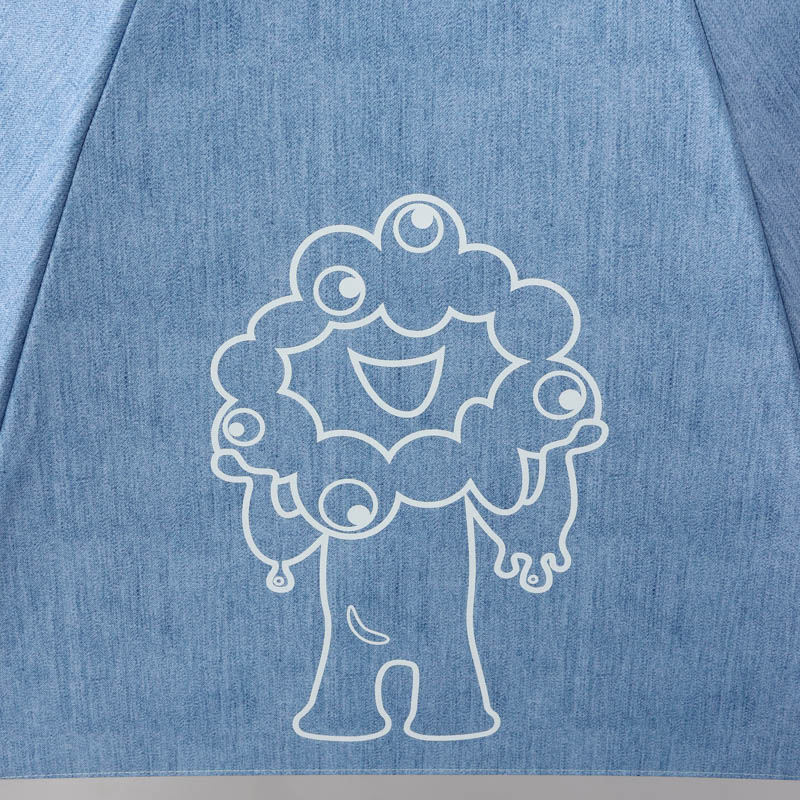 EXPO2025ミャクミャクシャツ生地風晴雨兼用傘（長傘） 🄫Expo 2025