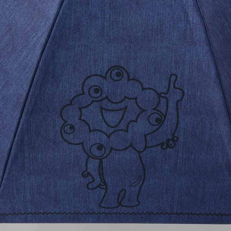 EXPO2025ミャクミャクシャツ生地風晴雨兼用傘（長傘） 🄫Expo 2025