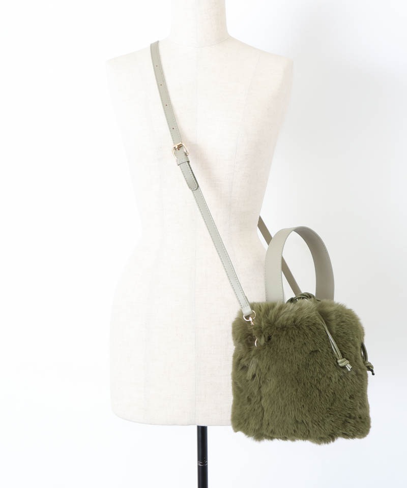 【 Beaurance （ビューランス）】エコファーバッグ