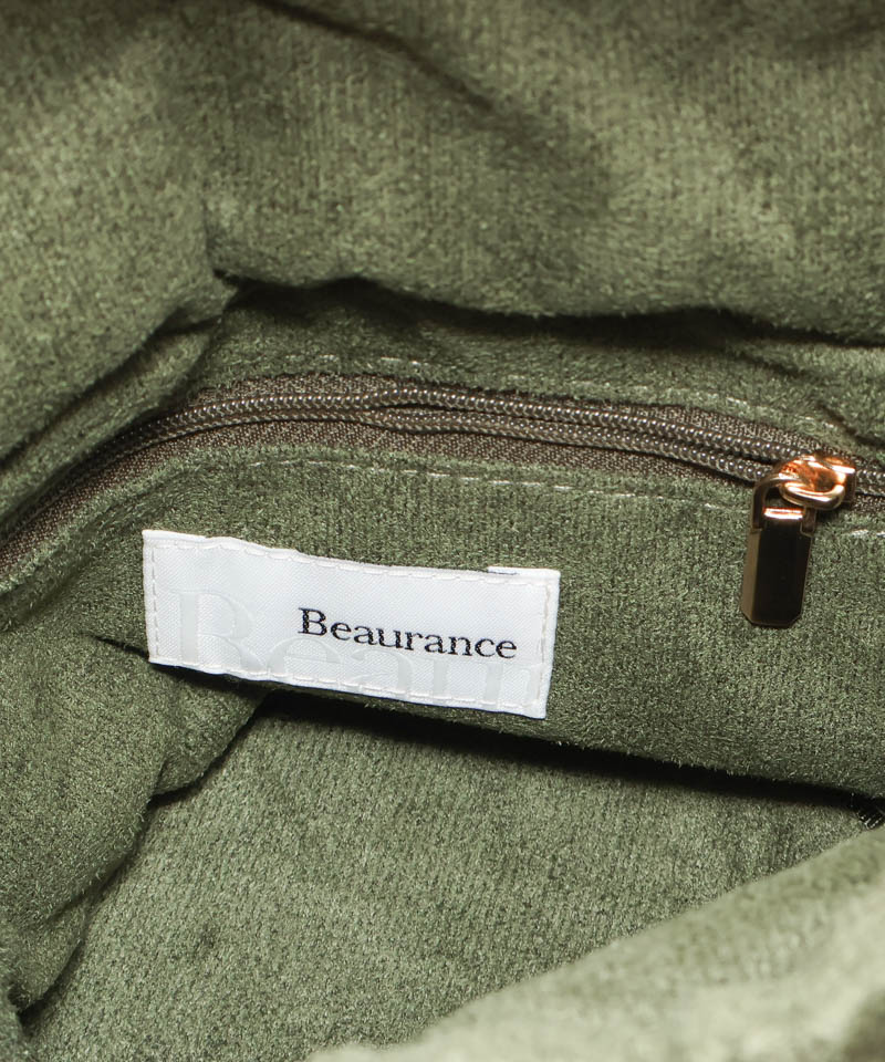 【 Beaurance （ビューランス）】エコファーバッグ