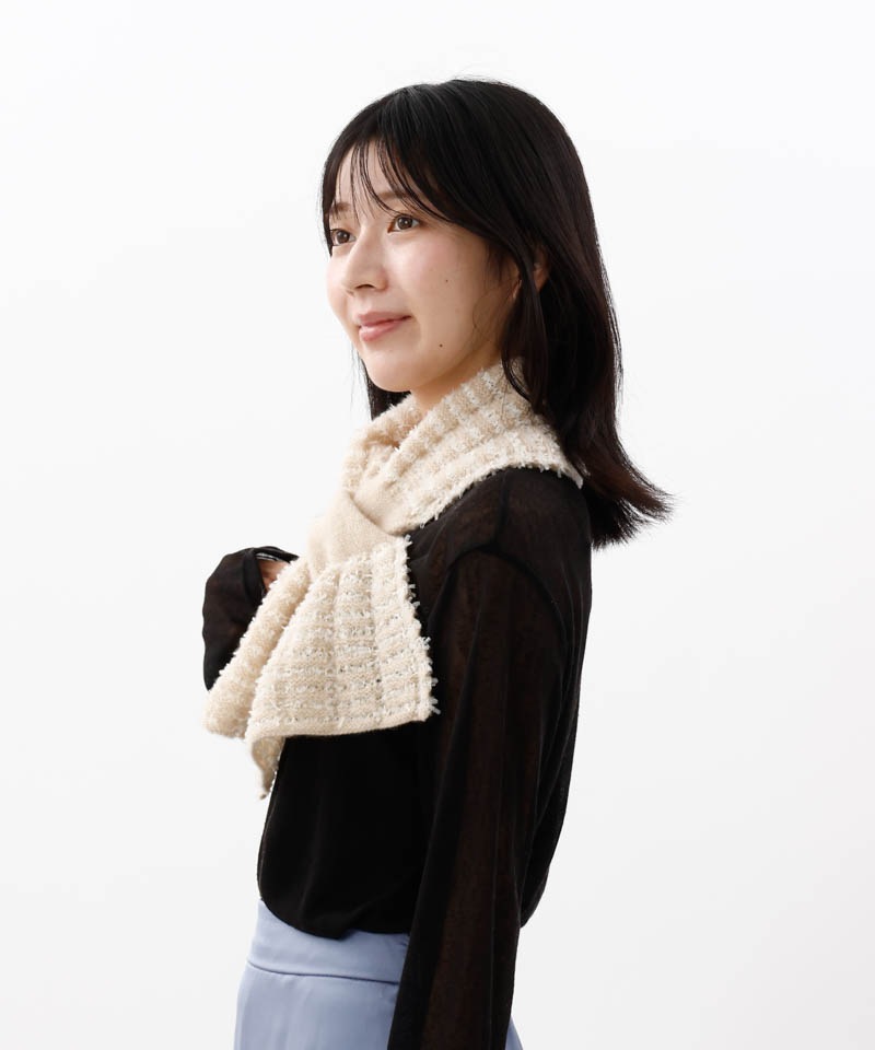 Aquascutum（アクアスキュータム）】キャンディマフラーAquascutum