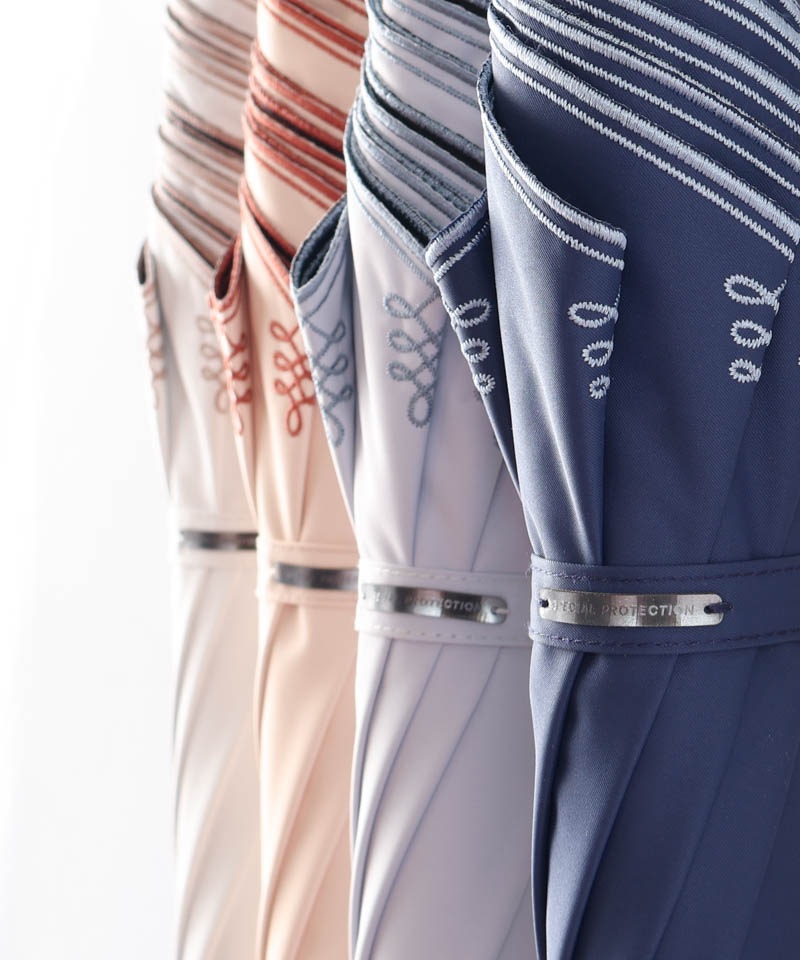 予約販売【 BLAO（ブラオ）】最強級遮熱サマーシールド 刺しゅう晴雨