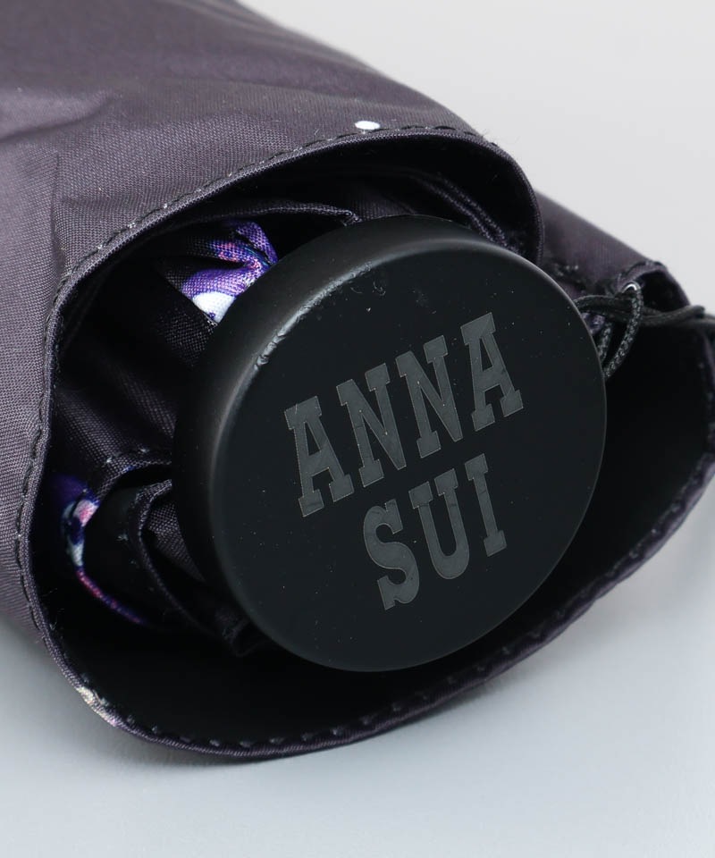 【 ANNA SUI（アナ スイ）】マイメロディ&クロミ 晴雨兼用傘（折りたたみ傘）総柄