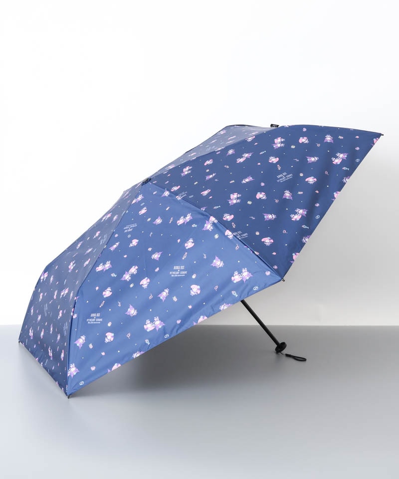 ANNA SUI（アナ スイ）】マイメロディ&クロミ 晴雨兼用傘（折りたたみ