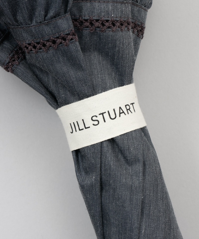 【 JILL STUART（ジル スチュアート）】・WEB限定・　リバティパイピングフリル晴雨兼用パラソル(長傘)