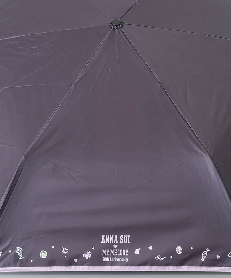 【 ANNA SUI（アナ スイ）】マイメロディ 晴雨兼用傘（折りたたみ傘）