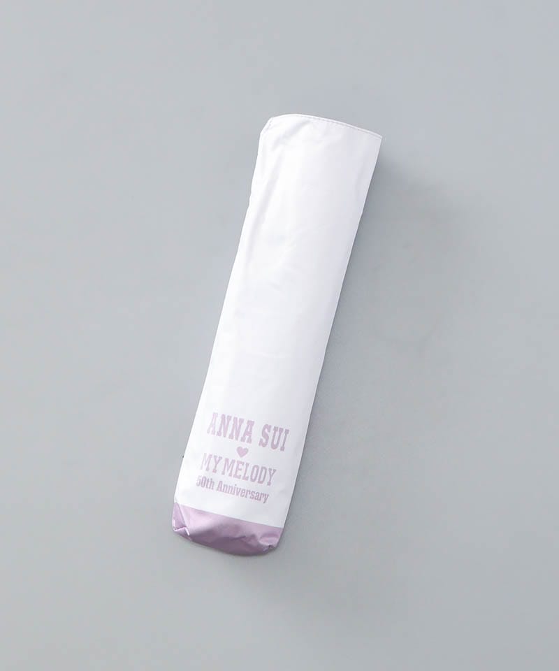 【 ANNA SUI（アナ スイ）】マイメロディ 晴雨兼用傘（折りたたみ傘）