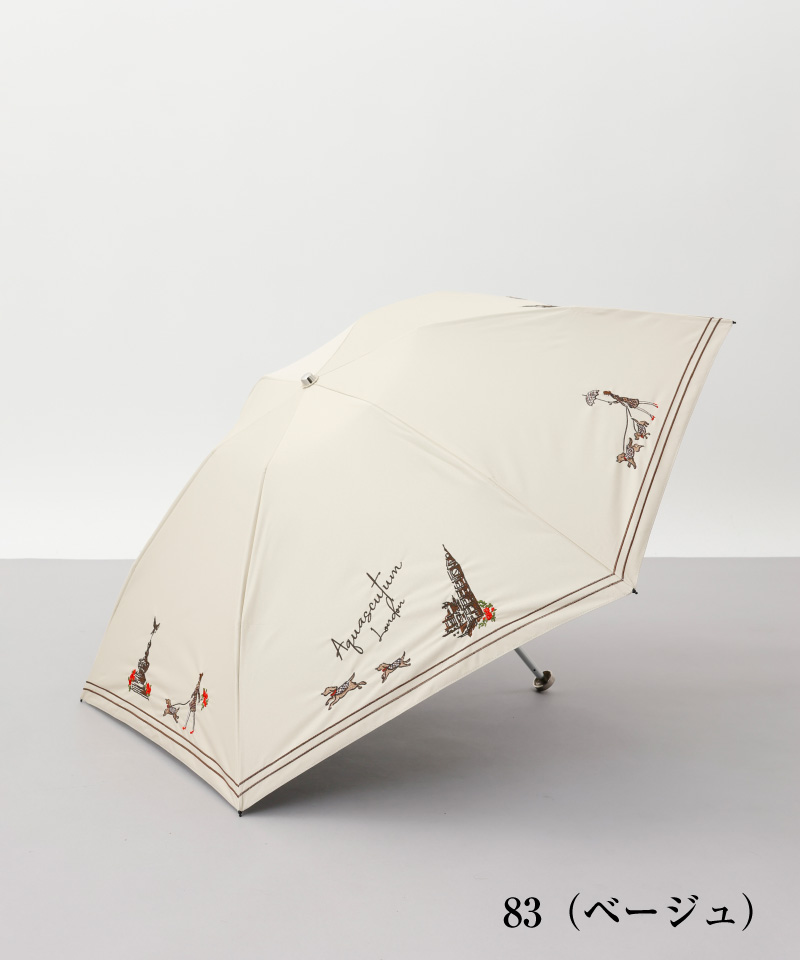 新品アクアスキュータム ロンドンガール 1級遮光晴雨兼用 日傘サマー