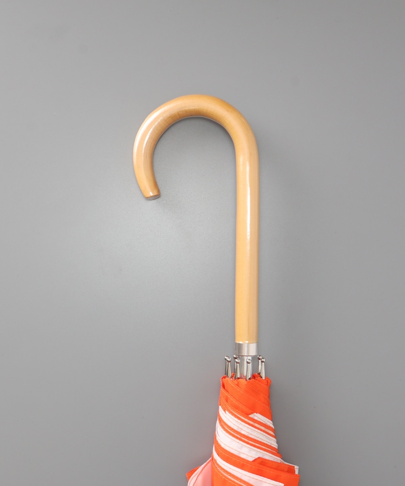 【 クリエイターズ マーケット 】 大江 由佳　lulu　-orange umbrella-（雨傘）受注生産品