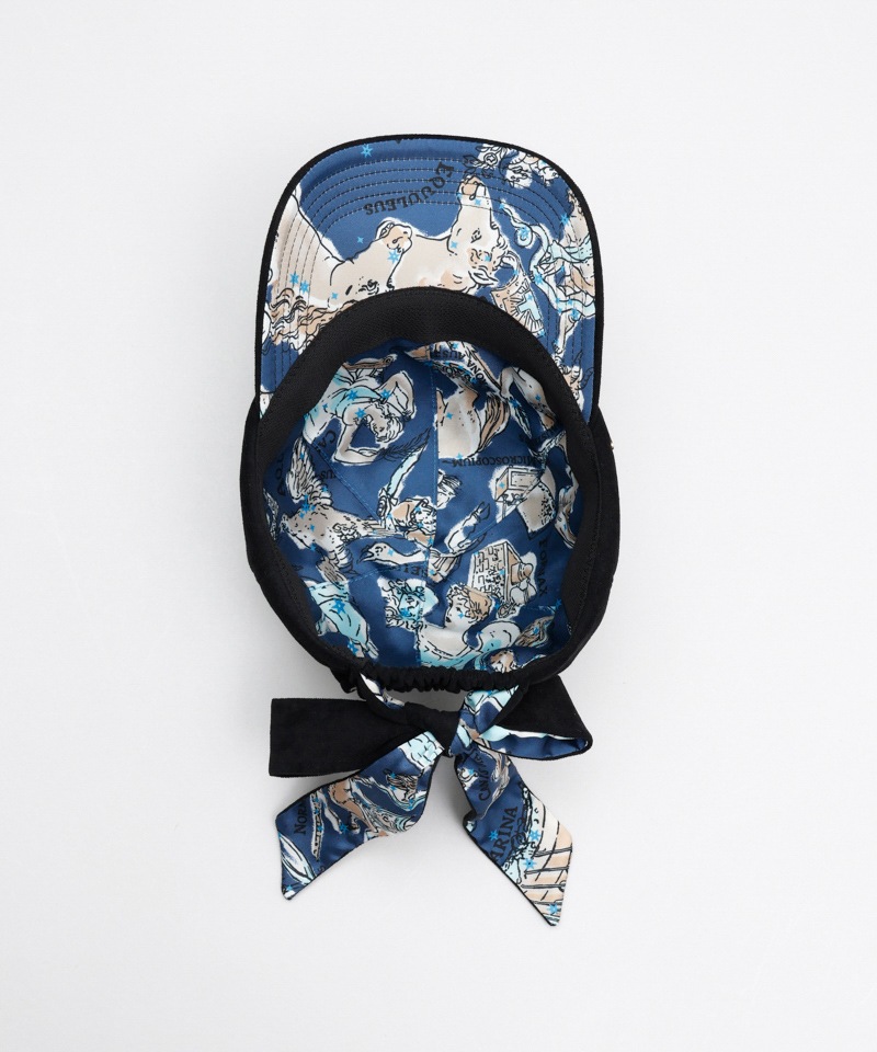 【 Beaurance （ビューランス）】リボンスカーフキャップ