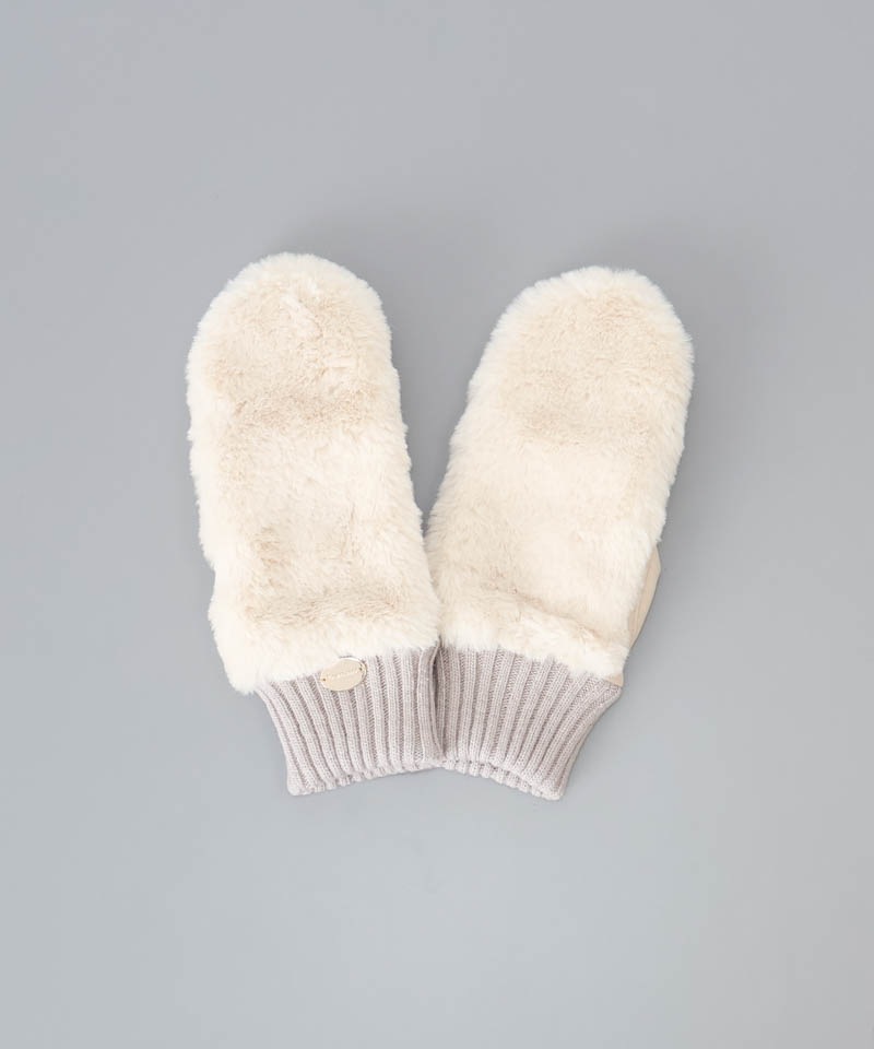 【 Beaurance （ビューランス）】エコファー×ニットミトン