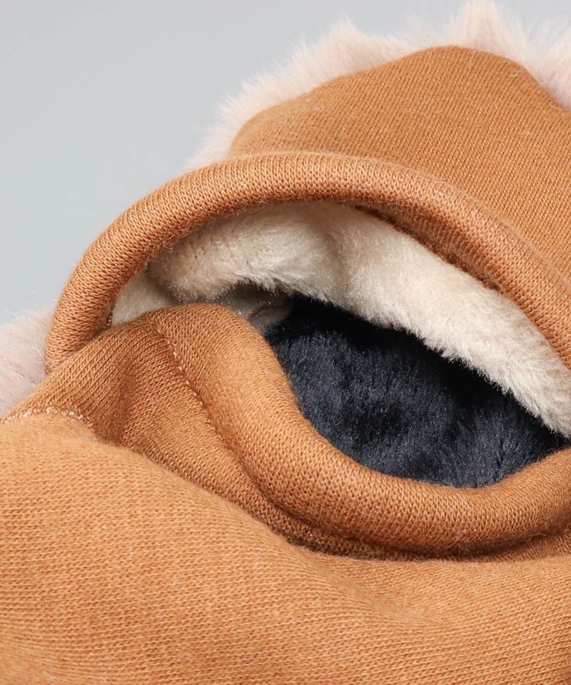 【 Beaurance （ビューランス）】エコファー×ニットミトン