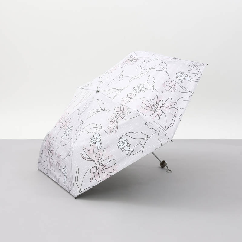 EXPO2025ミャクミャク線書き晴雨兼用傘（折りたたみ傘）🄫Expo 2025