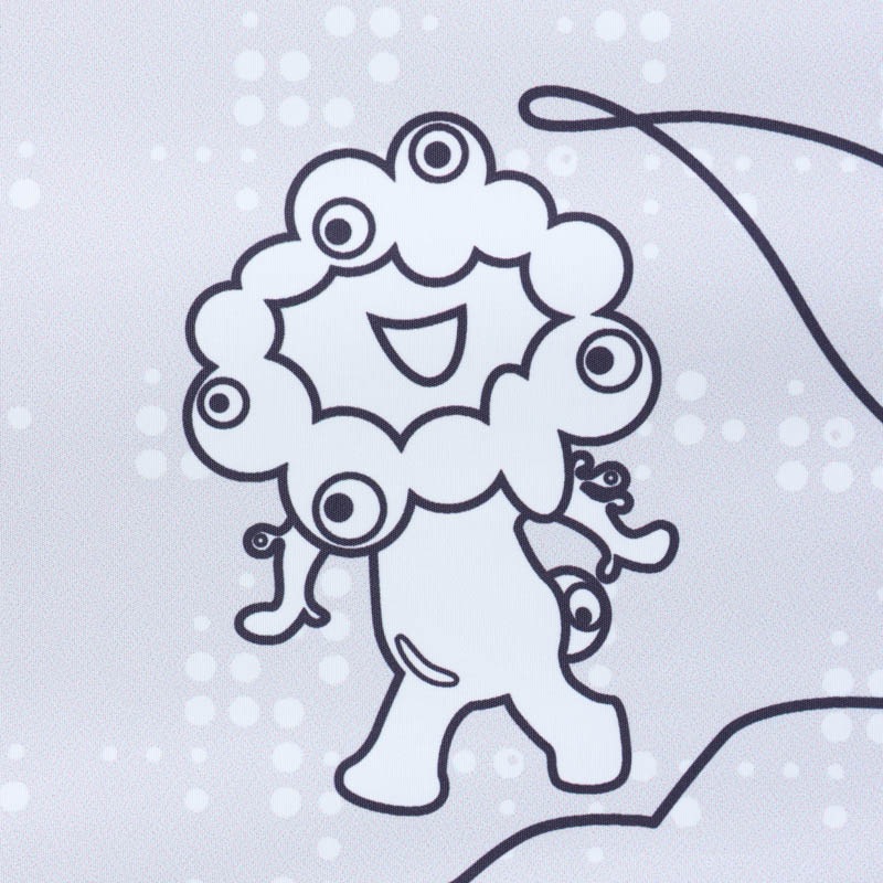 EXPO2025ミャクミャク線書き晴雨兼用傘（折りたたみ傘）🄫Expo 2025