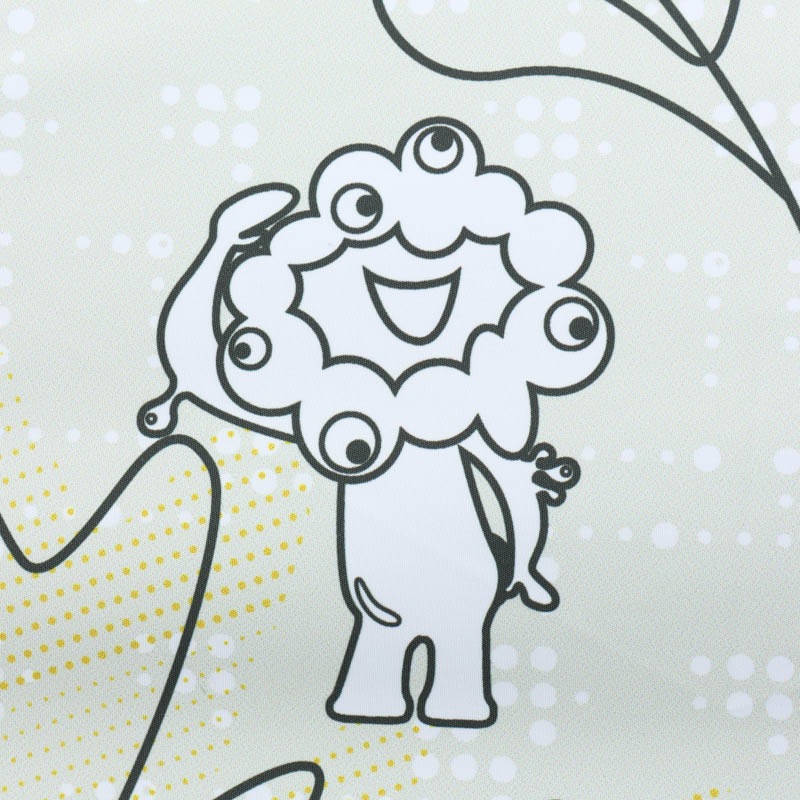 EXPO2025ミャクミャク線書き晴雨兼用傘（折りたたみ傘）🄫Expo 2025