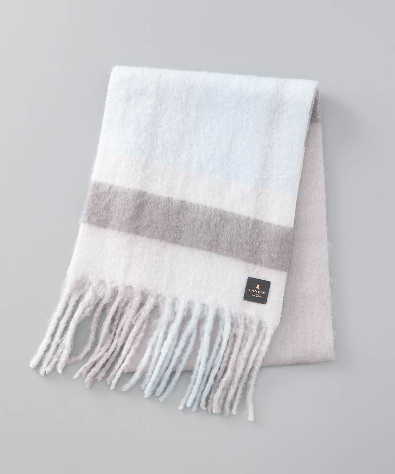 LANVIN en Bleu （ランバン オン ブルー）】モコモコカラーブロック