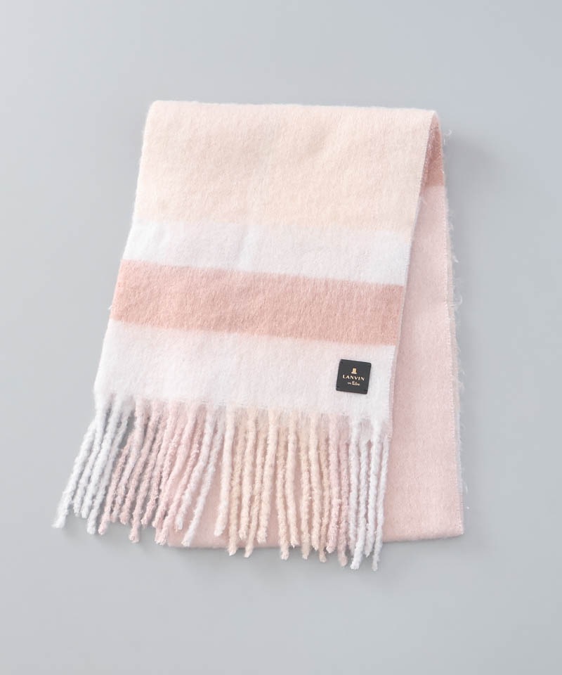 LANVIN en Bleu （ランバン オン ブルー）】モコモコカラーブロック