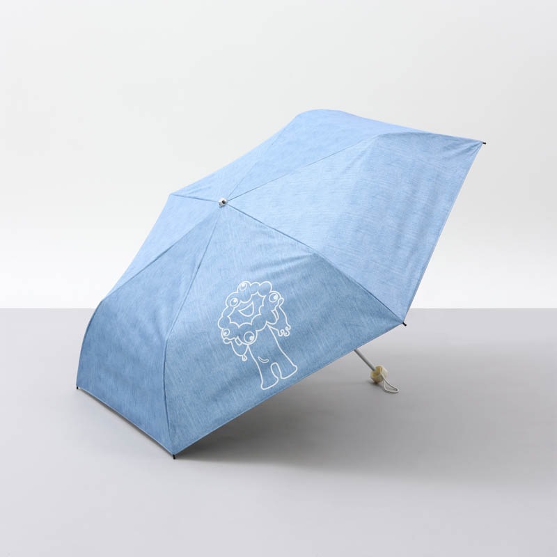 EXPO2025ミャクミャクシャツ生地風晴雨兼用傘（折りたたみ傘） 🄫Expo