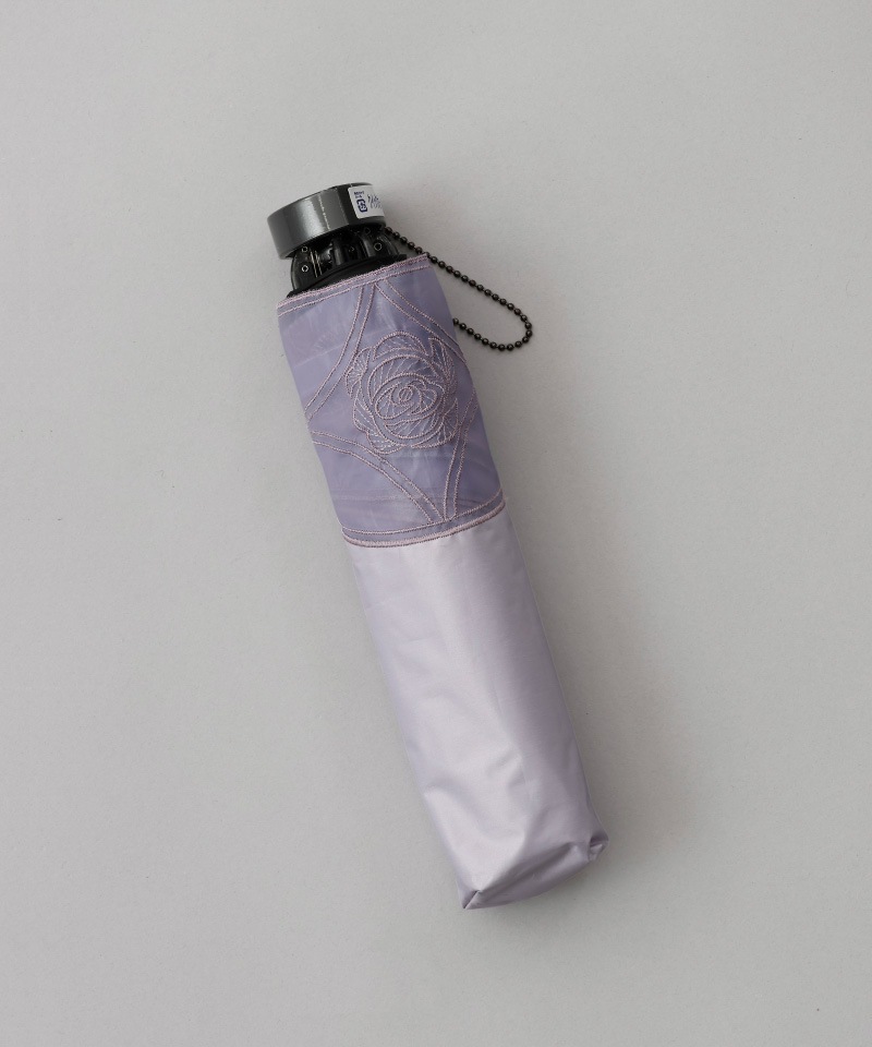 【未使用】ANNA SUI◆晴雨兼用パラソル　日傘　遮熱・遮光　手元伸縮タイプ ANNA SUI （アナ スイ） 】ローズステンドグラス風 晴雨兼用