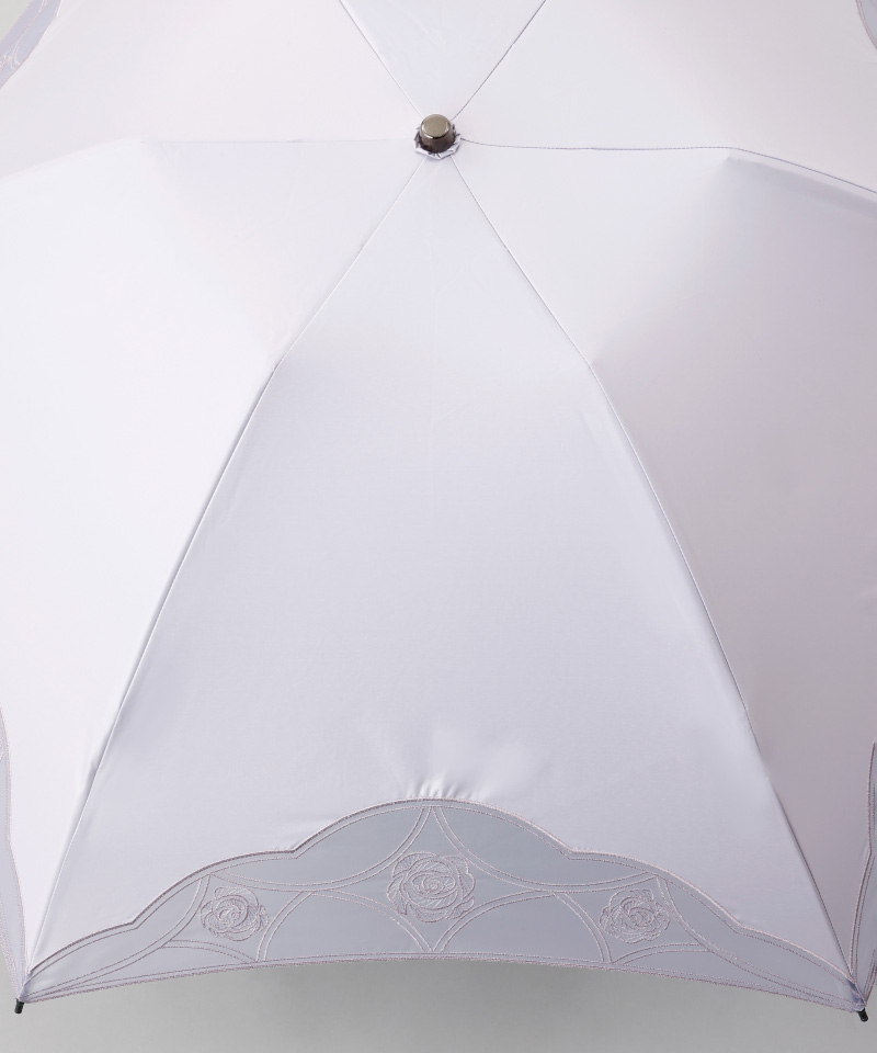 アナスイ　晴雨兼用パラソル　新品 ANNA SUI （アナ スイ） 】ローズステンドグラス風 晴雨兼用