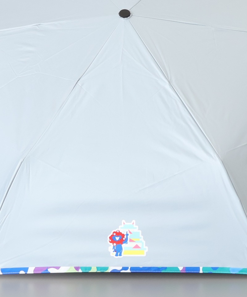【2026年1月16日～順次発送】EXPO2025ミャクミャク+ワールド晴雨兼用傘（自動開閉折りたたみ傘）🄫Expo 2025
