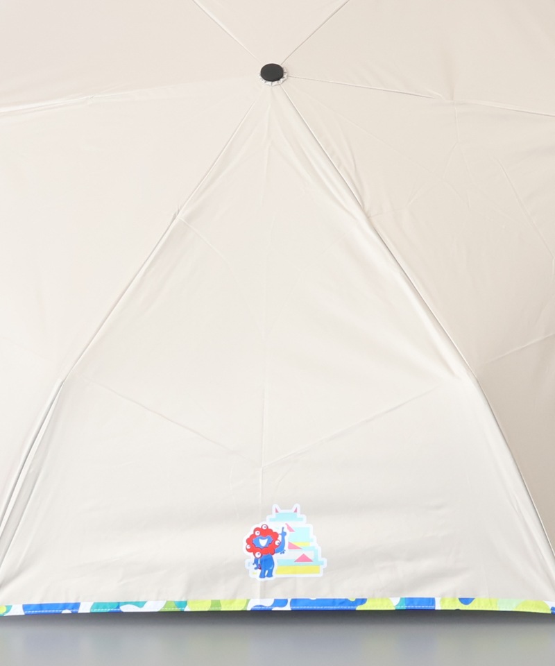 【2026年1月16日～順次発送】EXPO2025ミャクミャク+ワールド晴雨兼用傘（自動開閉折りたたみ傘）🄫Expo 2025