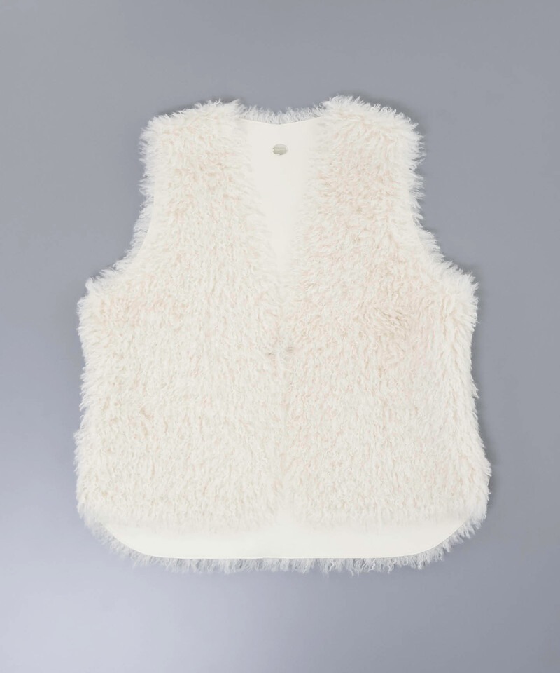 【 Beaurance （ビューランス） 】 チベットラム風 エコファージレ