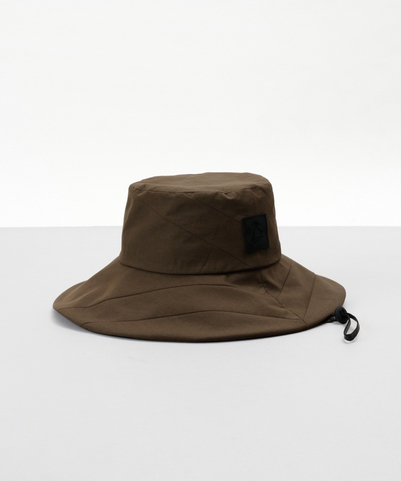 【 Beaurance （ビューランス）】ワッペン付き切り替えアドベンチャーハット