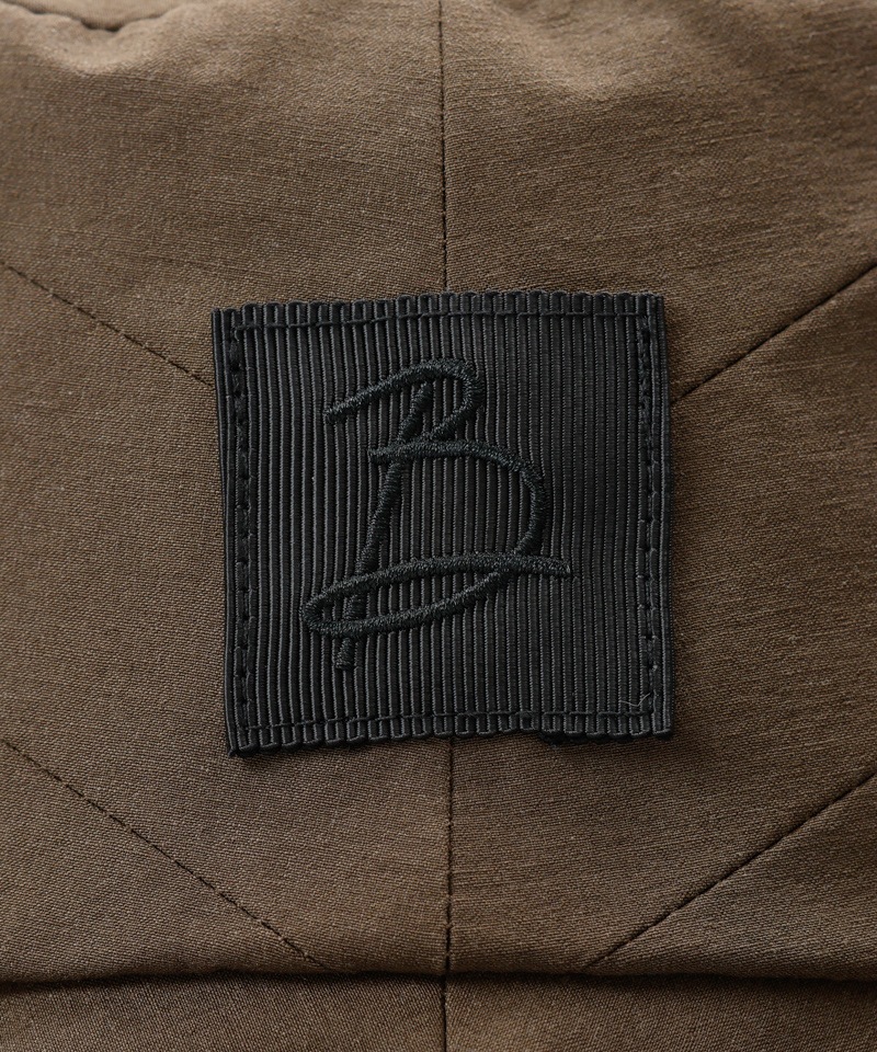 【 Beaurance （ビューランス）】ワッペン付き切り替えアドベンチャーハット