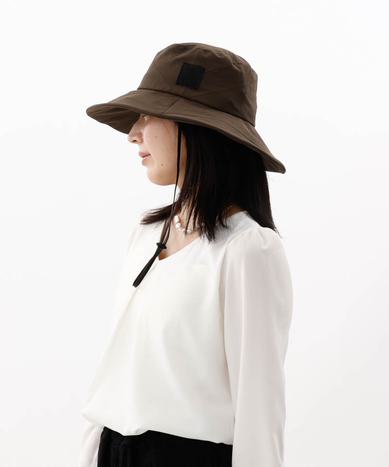 【 Beaurance （ビューランス）】ワッペン付き切り替えアドベンチャーハット